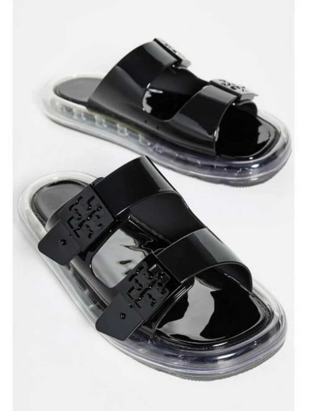 Tory Burch Buckle Bubble Jelly Sandal